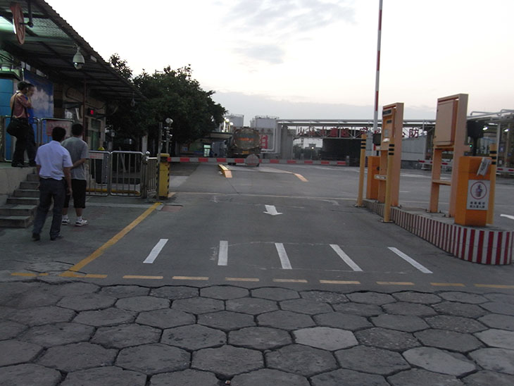 東莞麻涌碼頭車牌識別系統項目